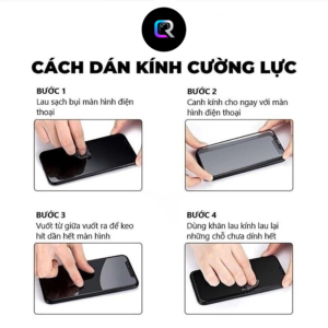 Hướng dẫn dán kính cường lực điện thoại T Glass