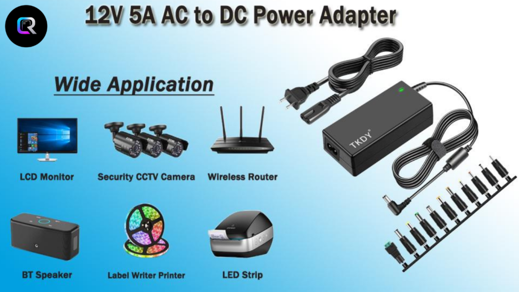 Ứng dụng Adapter 12V 5A cho camera đèn LED và router