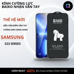 Kính cường lực Baiko nhận vân tay